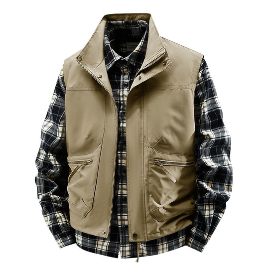 Herren Multifunktionale Outdoor-Jacke mit hohem Kragen Shop Nory