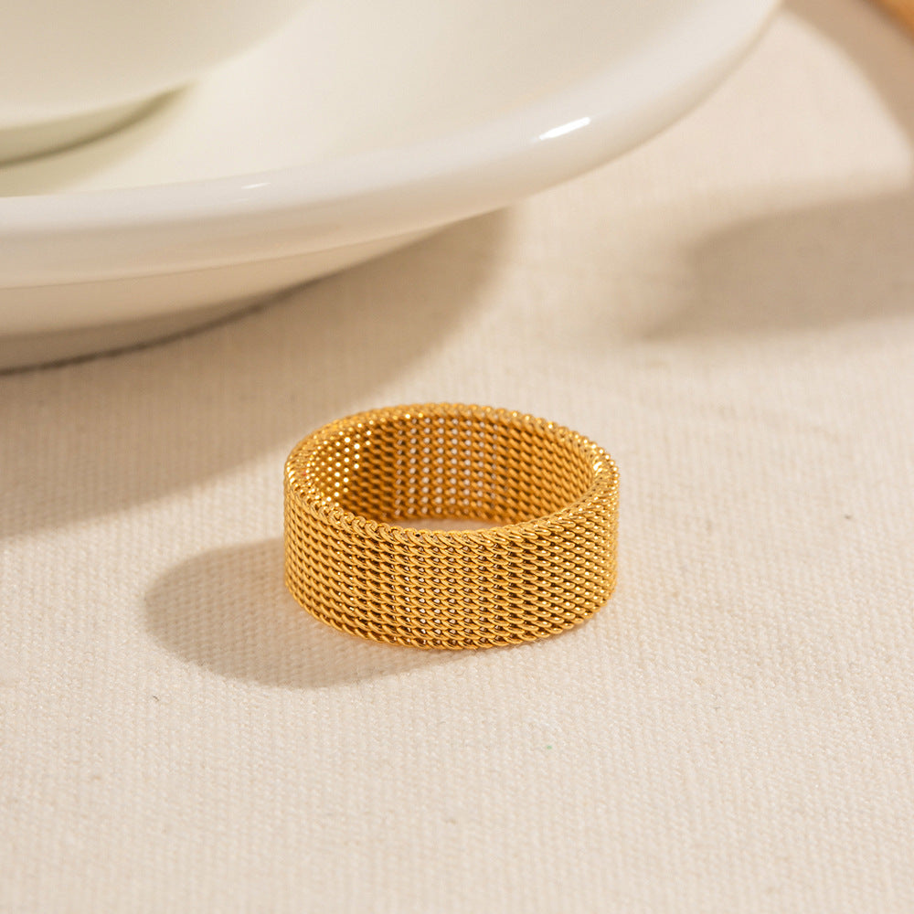 Damen Eleganter und stilvoller Mesh-Ring Shop Nory