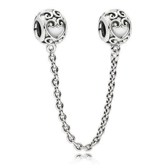 Facettierter Kristall-Charme Perlenanhänger Für Charm-Armband mit Zirkonia-Einfassung