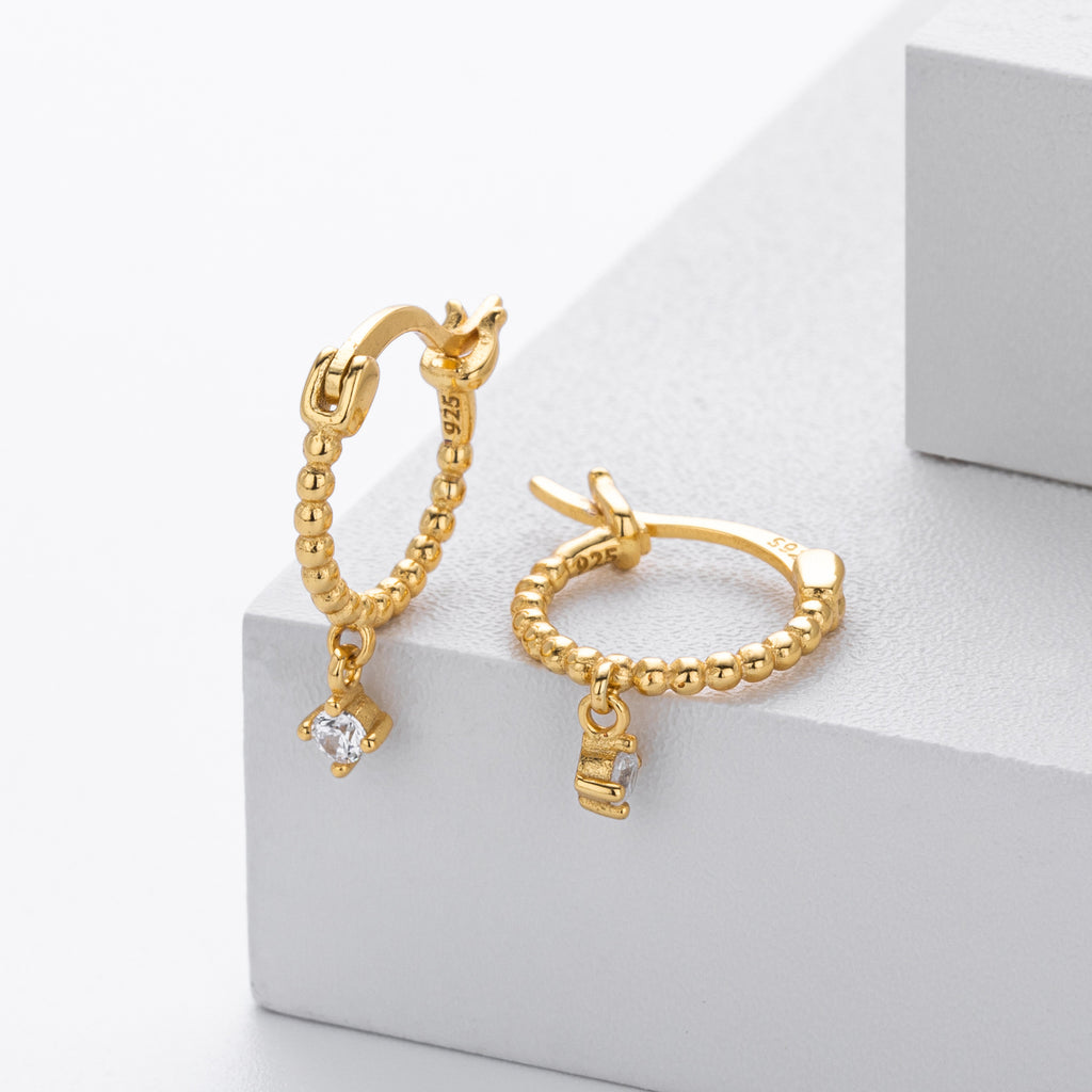 Damen Ohrhänger mit funkelndem Zirkon und hochwertigem Design Shop Nory