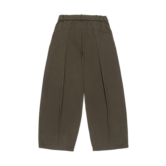 Damen Weite High‑Waist Plissee-Culotte-Hose mit Bundfalten und Gürtelschlaufen Shop Nory