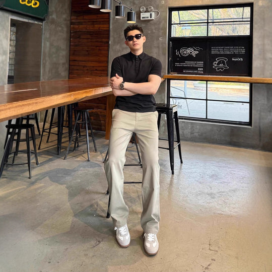 Herren Lässige Chino-Hose Shop Nory