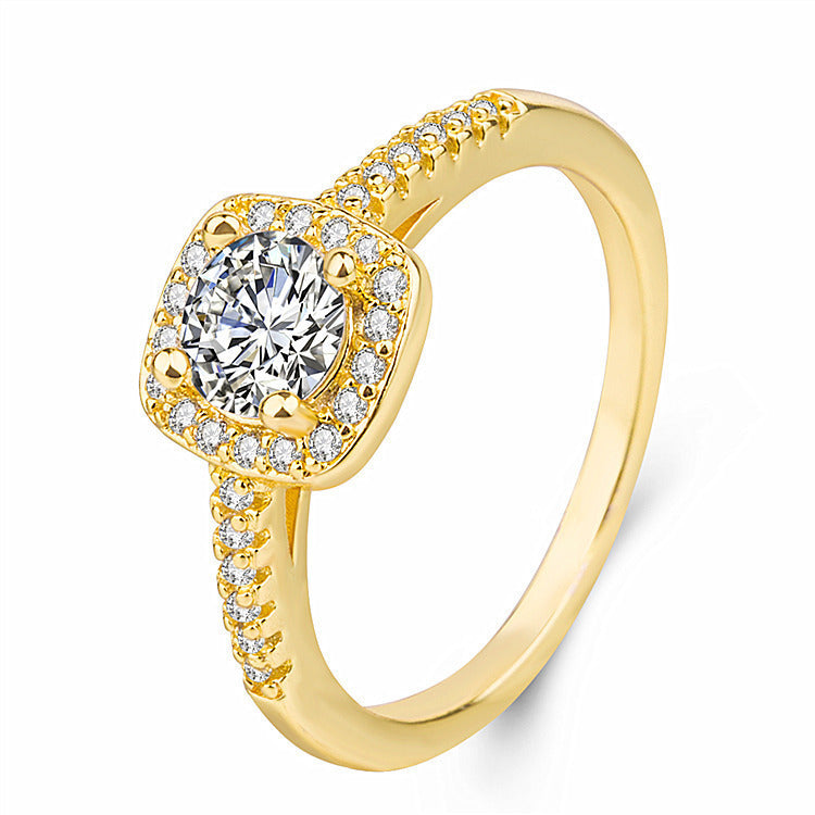 Damen Hochzeitsschmuckring mit filigranem Zirkonia-Besatz Shop Nory