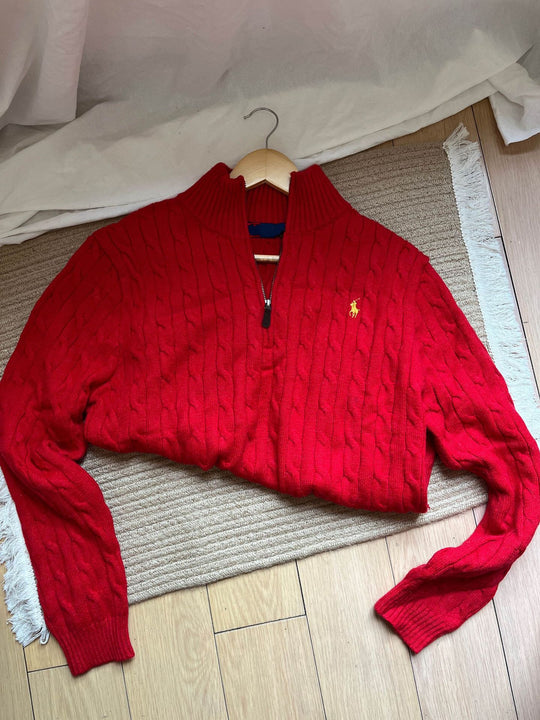 Damen Modischer Strickpullover mit Stehkragen Shop Nory