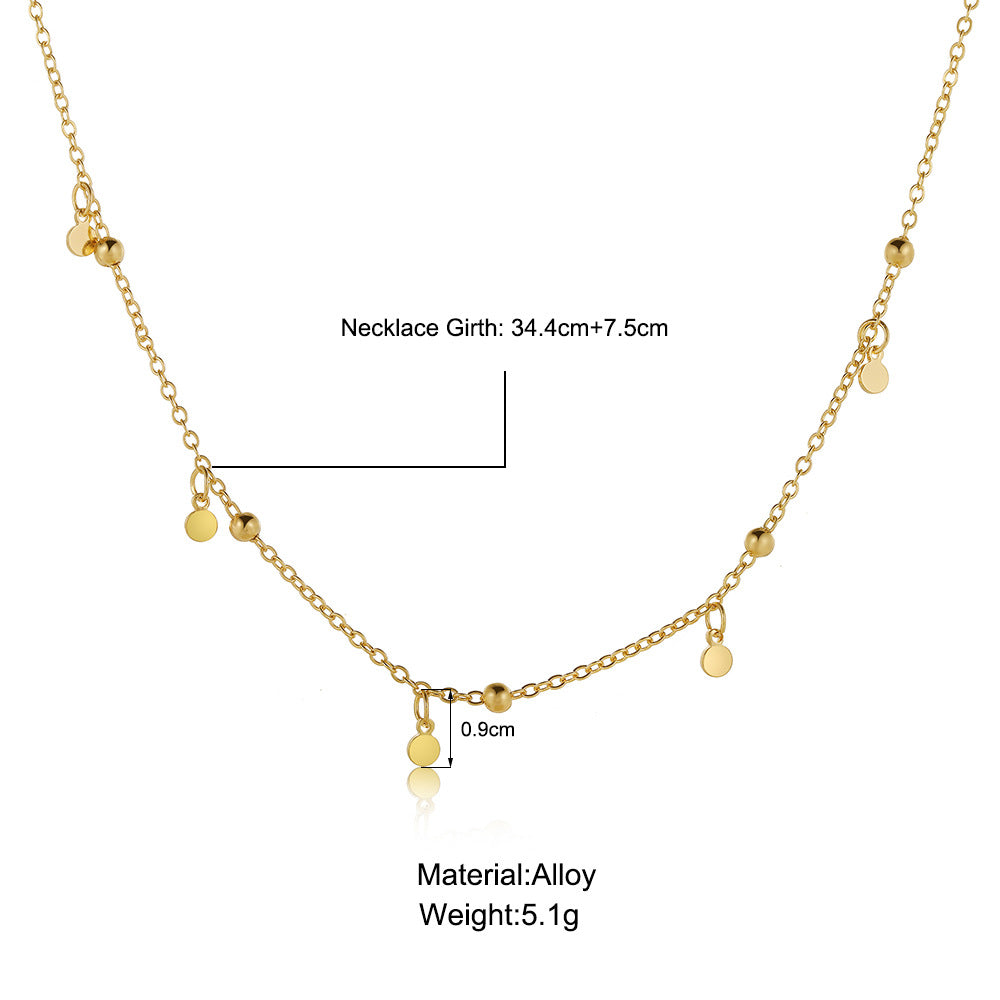 Damen Halskette mit charmanten Anhängern und feiner Kettengestaltung Shop Nory