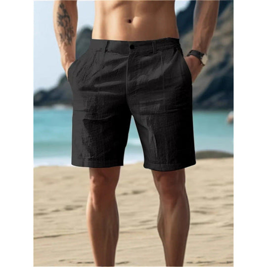 Herren Badeshorts mit schnelltrocknendem Material und praktischen Seitentaschen