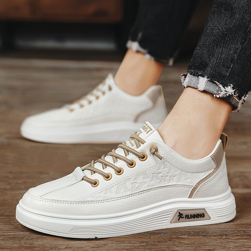 Herren Plateau-Low-Top Sneaker mit gepolstertem Komfortfußbett Shopy Nory