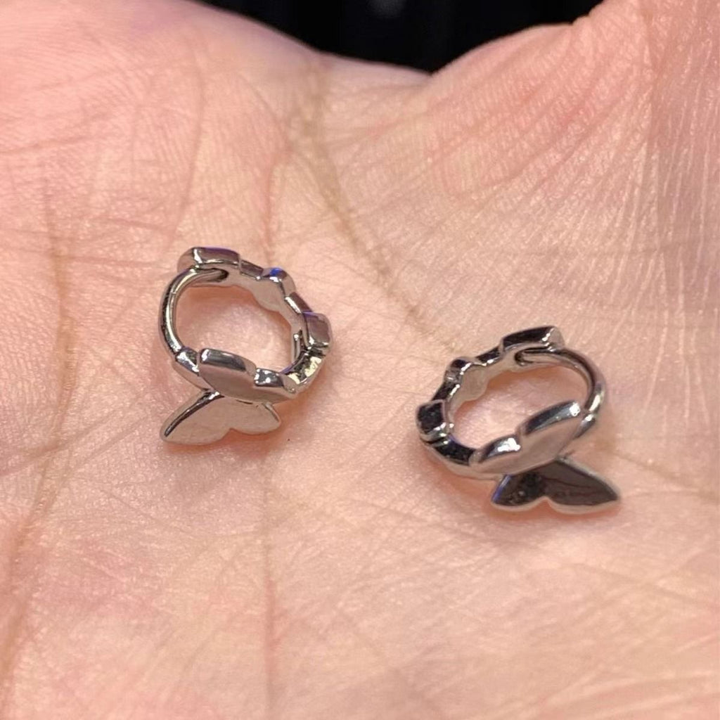Damen Ohrstecker mit elegantem Schmetterlingsdesign Shop Nory