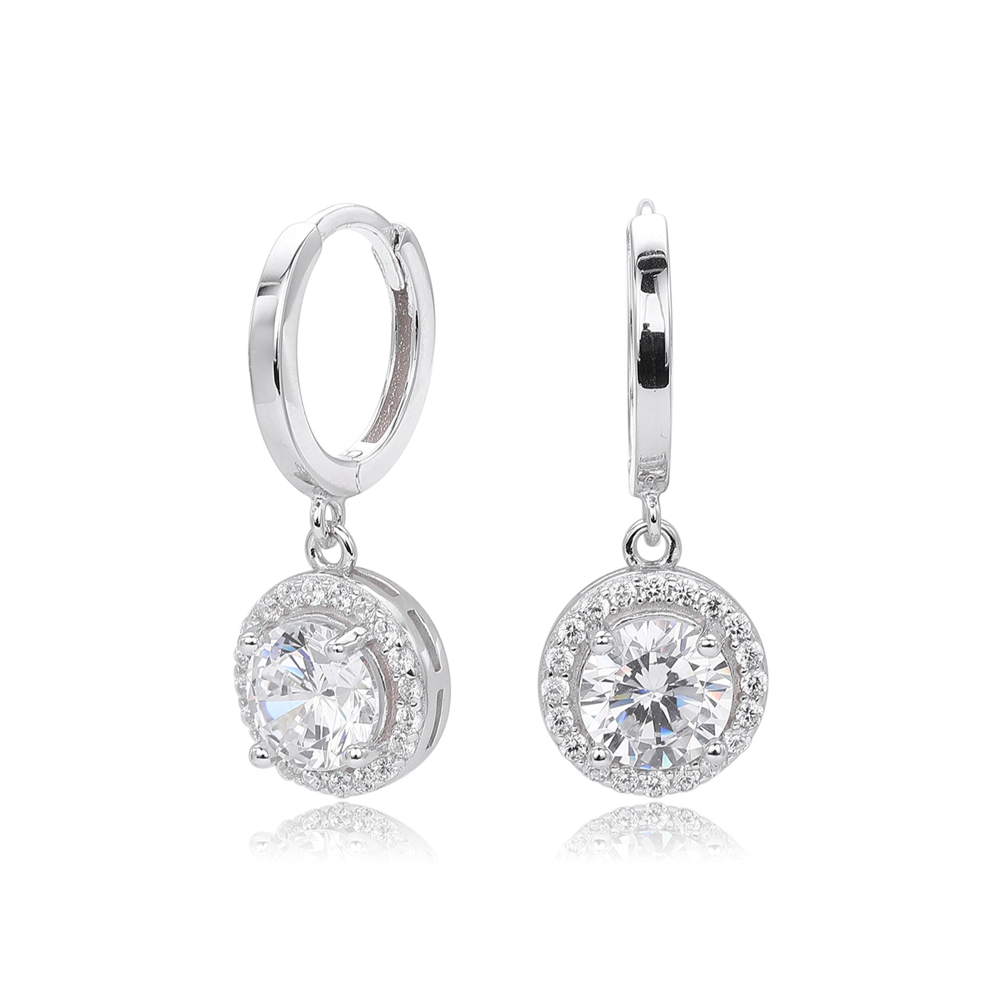 Damen Ohrringe mit funkelndem Zirkon und edlem Design Shop Nory