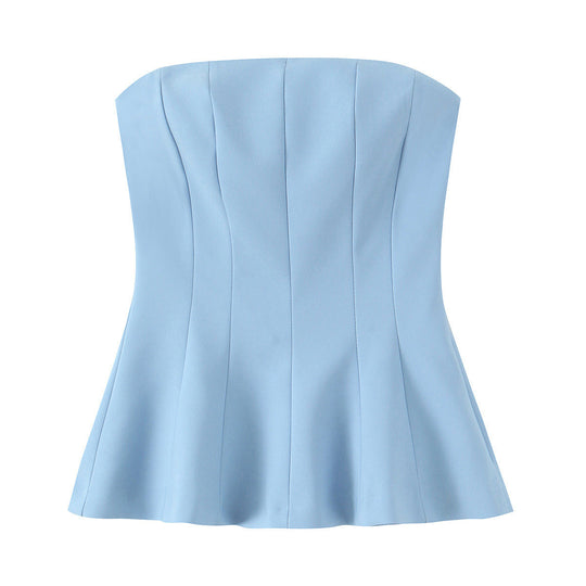Damen Bustier-Top mit betonter Taille Shopnory