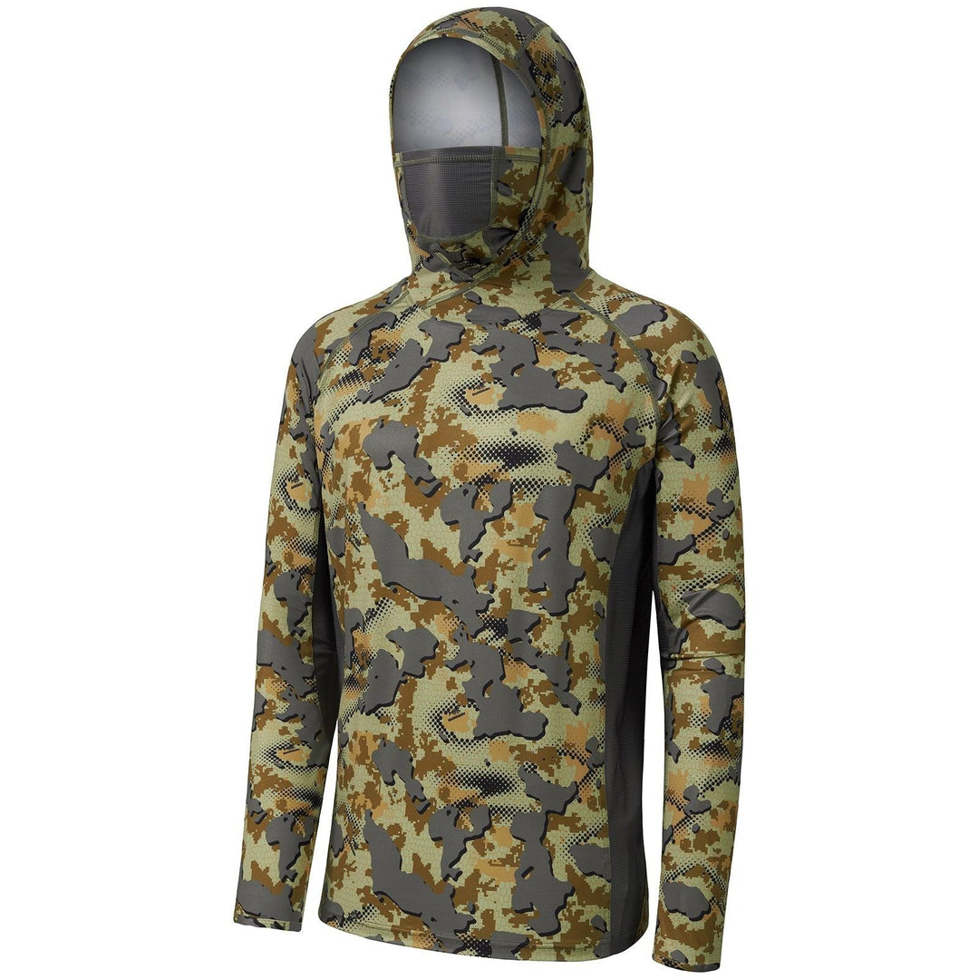 Herren Funktionales Kapuzenshirt mit UV-Schutz