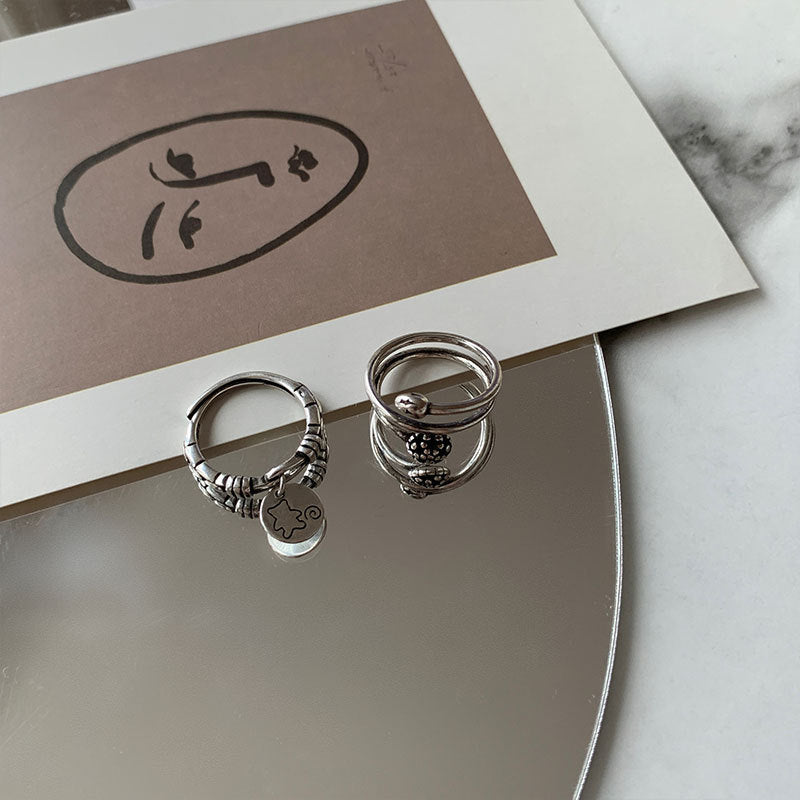 Damenring mit minimalistischer Katzenmotiv und verspieltem Charme Shop Nory