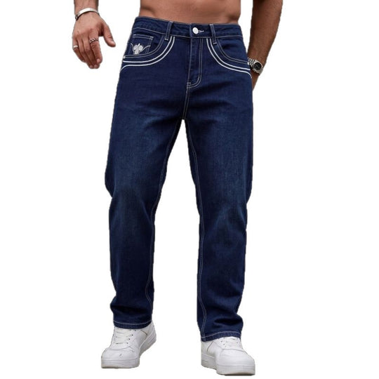 Herren Hochwertige Denim-Jeans Shop Nory