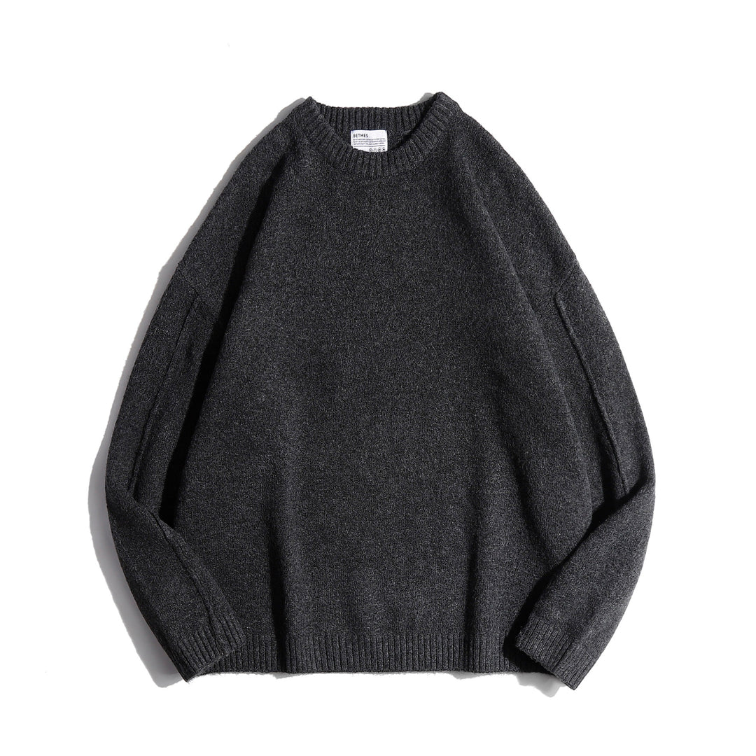 Damen Klassischer Rundhals-Pullover Shop Nory