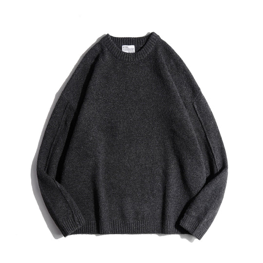 Damen Klassischer Rundhals-Pullover Shop Nory