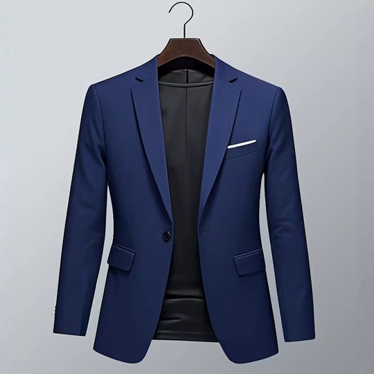 Herren taillierter Business-Sakko mit Stretchkomfort und modernem Revers Shop Nory