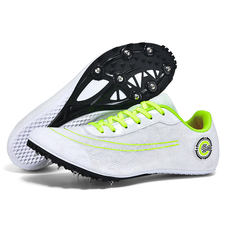 Damen Hochgeschwindigkeits-Leichtathletikschuhe mit optimiertem Spike-Design