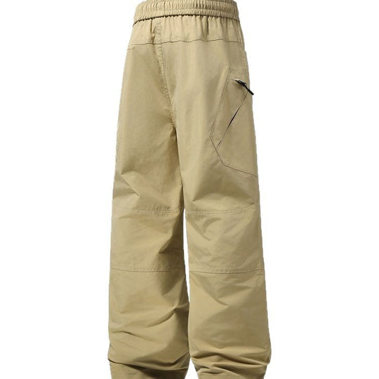 Herren Weite technische Cargohose mit elastischem Bund und schräger Reißverschlusstasche Shop Nory