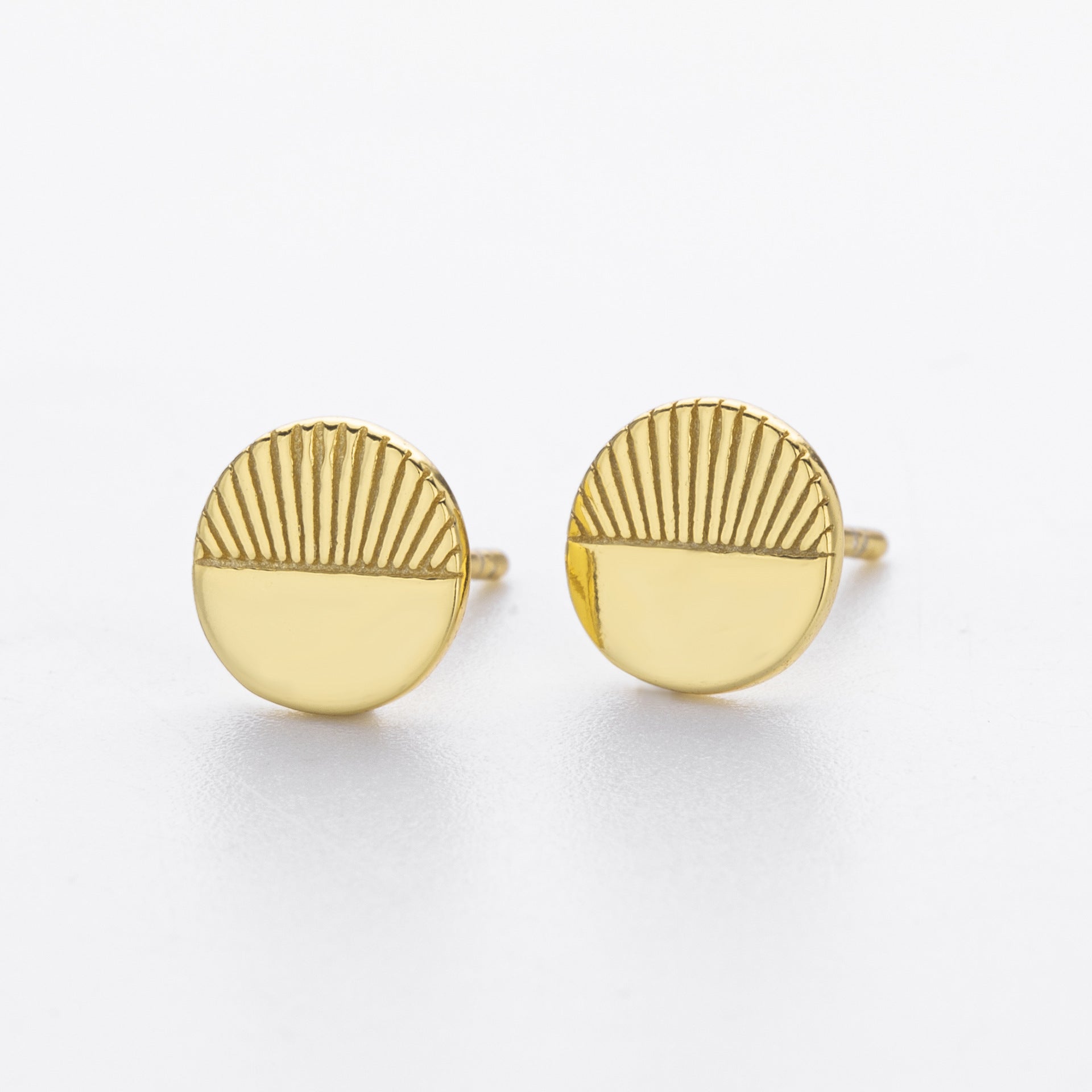 Damen Ohrstecker im modernen Sonnenmotiv mit luxuriösem Design Shop Nory