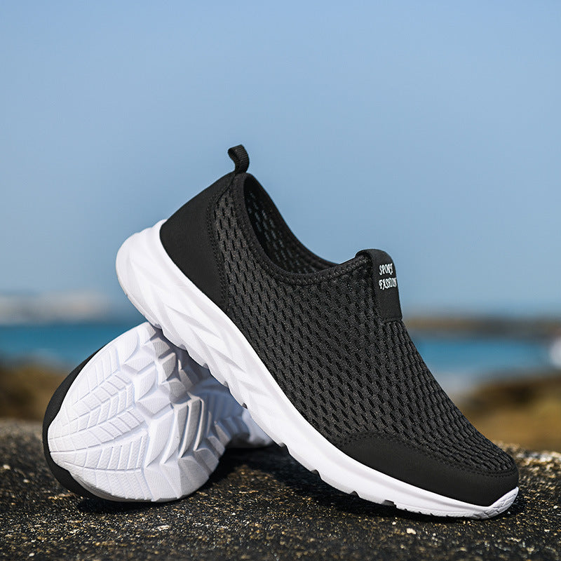 Unisex Atmungsaktive Schlupfsneaker aus Mesh mit rutschfester Leichtsohle Shopy Nory