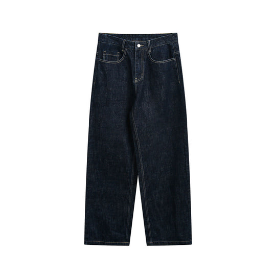 Damen High‑Waist Straight‑Leg Raw‑Denimjeans mit Relaxed‑Fit und Five‑Pocket‑Design Shop Nory