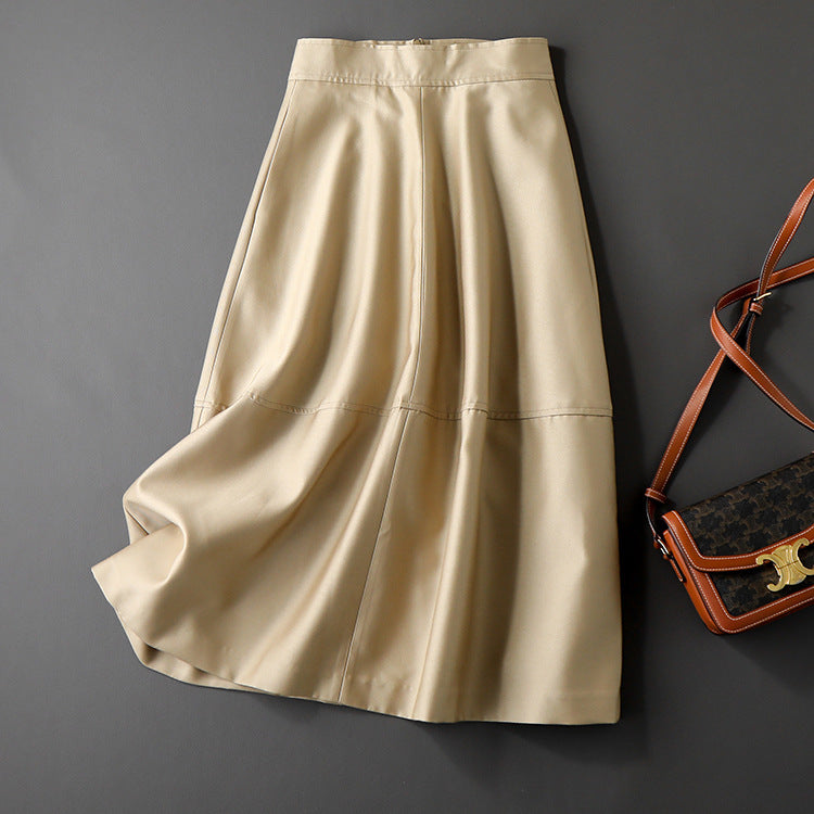 Damen Eleganter und luftiger Midirock Shop Nory
