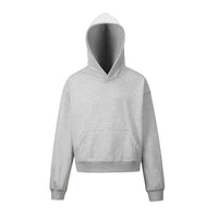 Hellgrau Mélange, Drop-Shoulder