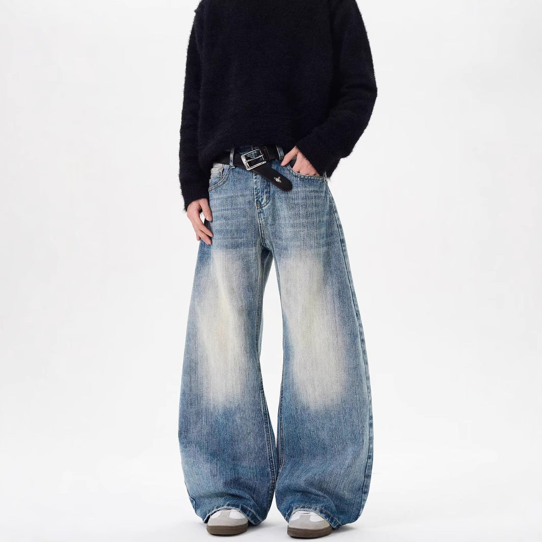 Herren Hochgeschnittene Weitgeschnittene Jeans Shop Nory