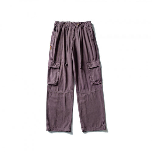 Herren Cargo-Hose mit weitem Bein, elastischem Tunnelzugbund und aufgesetzten Klappentaschen Shop Nory