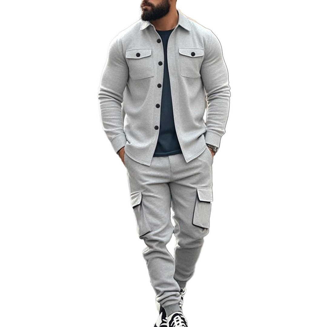 Herren nan athletisches Hemdjacke-Overshirt mit aufgesetzten Brustklappen und durchgehender Knopfleiste Shop Nory