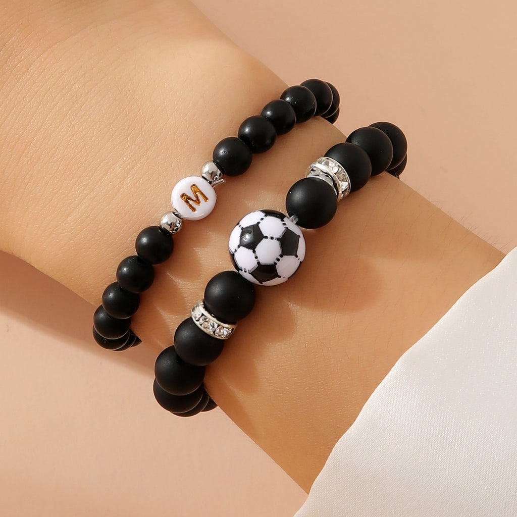 Damen Fußball-Inspirierte Armband-Set Shop Nory