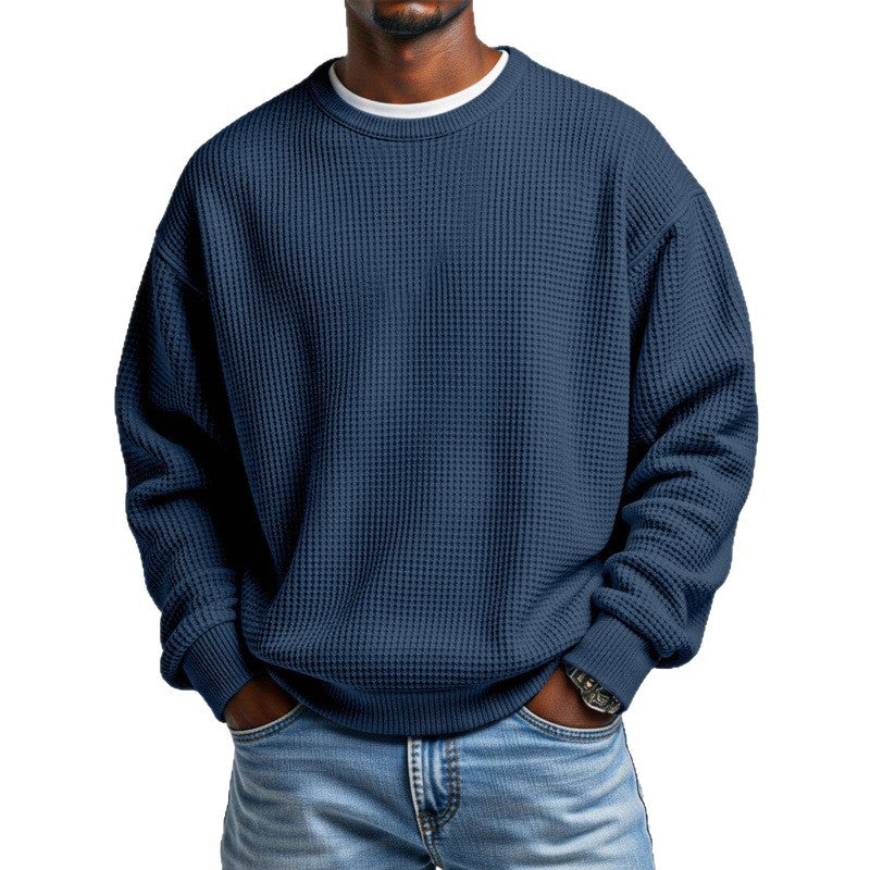 Herren Bequemer Sweatpullover mit Waffelstruktur Shop Nory