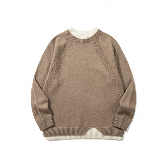 Unisex Feinstrickpullover mit Raglannaht und dreieckigem Saumbesatz Shop Nory