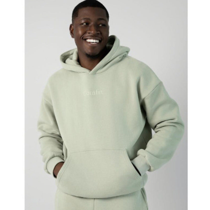 Damen nan extraweicher Oversize-Hoodie mit strukturierter Kängurutasche, überschnittener Schulter und angerauter Innenseite Shop Nory