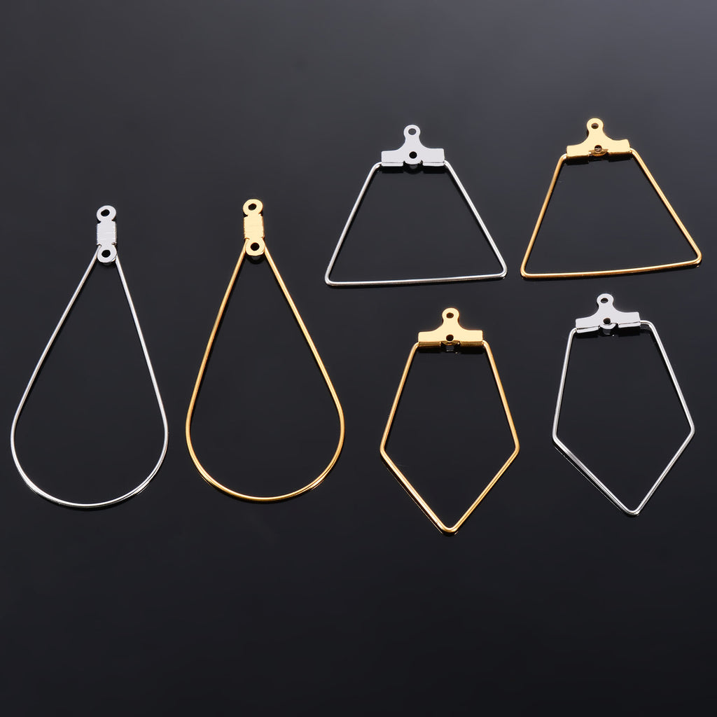 Damen geometrische Ohrringe aus leichtem Metall Shop Nory