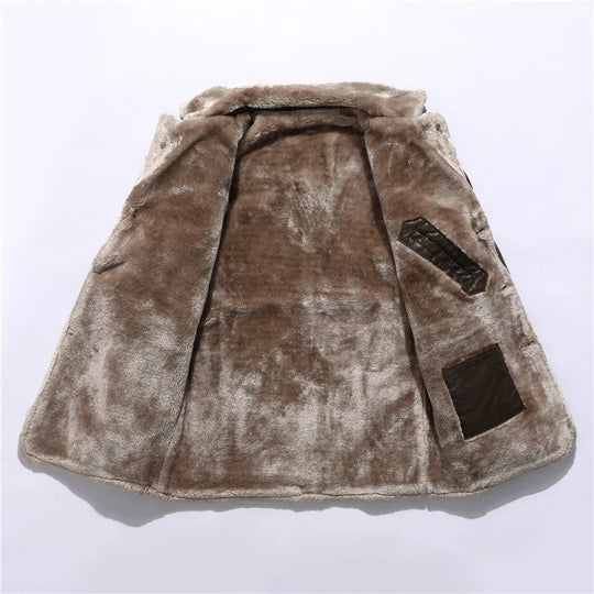 Herren Elegante Lammfelljacke mit modernem Schnitt Shop Nory