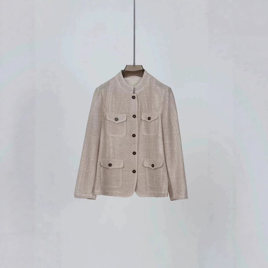 Damen Modische Jacke mit praktischen Taschen Shop Nory