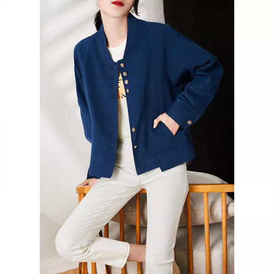 Damen Modische und elegante Jacke mit schmalem Schnitt Shop Nory