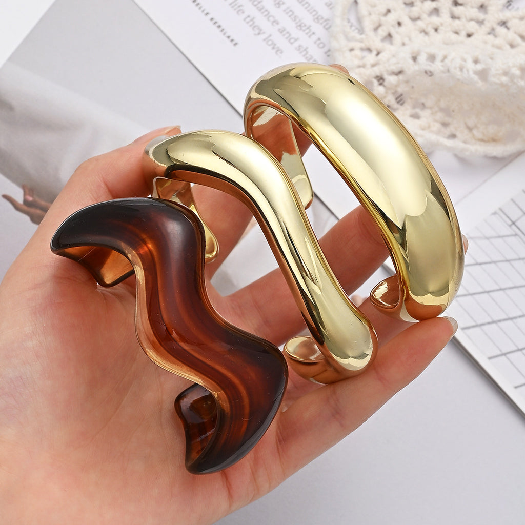 Damen Haarklammern Set mit elegantem Wellen- und geschwungenem Design Shop Nory