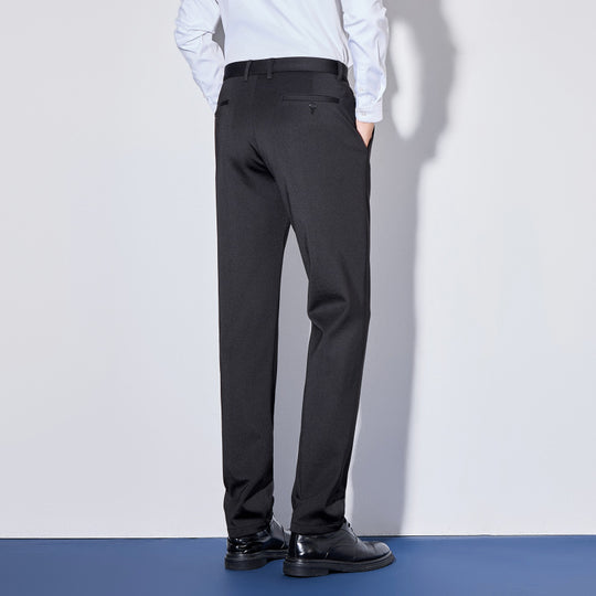 Herren Elegante Business-Hose mit geradem Schnitt und elastischem Bund Shop Nory