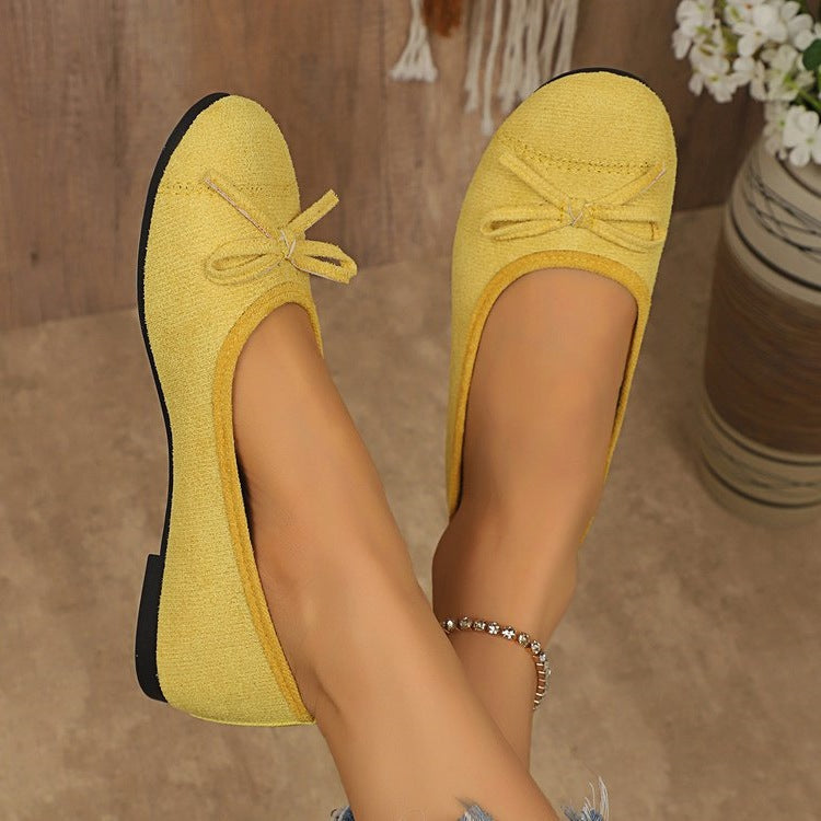 Damen Ballerinas mit zartem Schleifen-Design