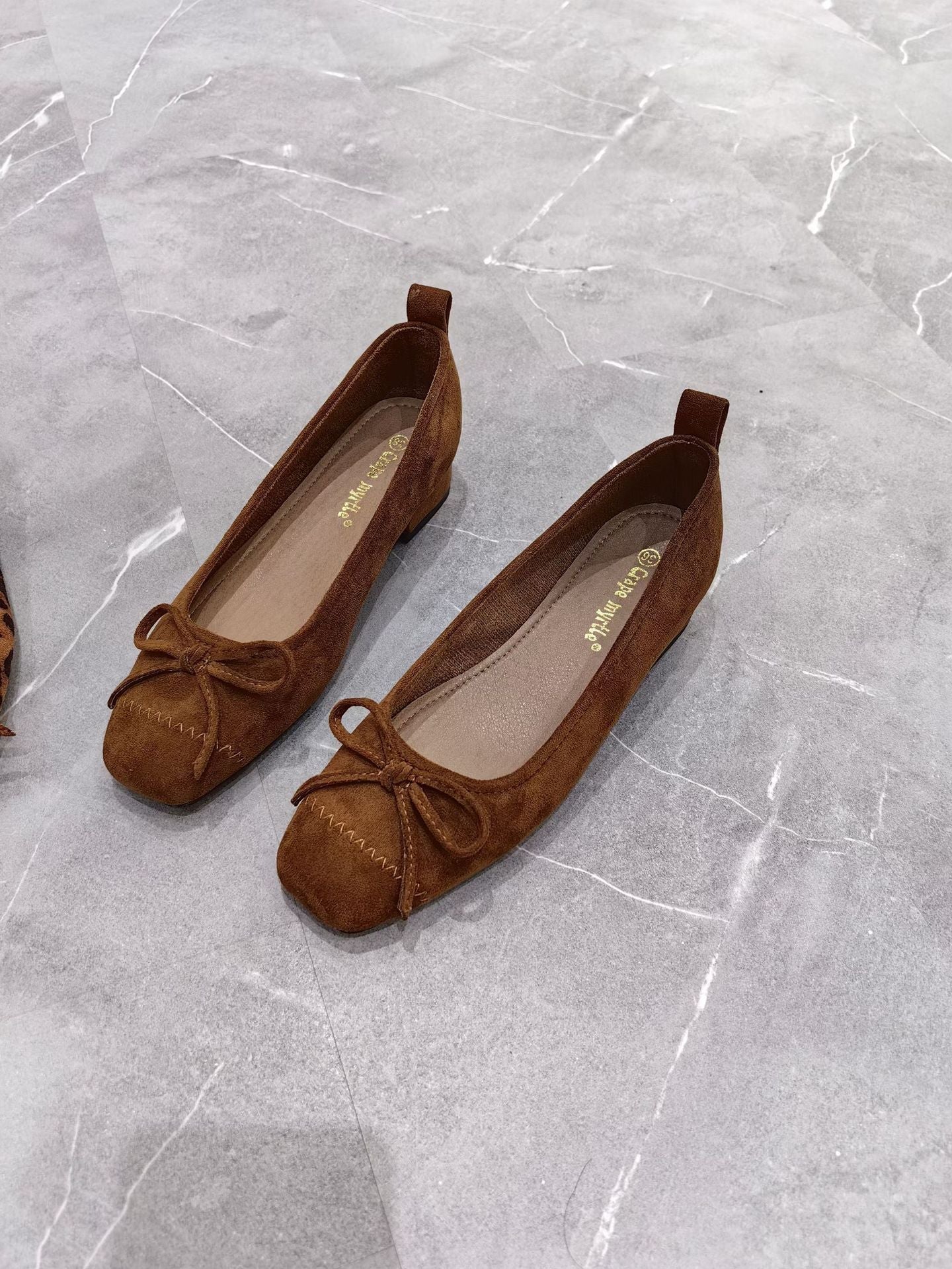 Damen Ballerinas mit dekorativem Schleifen-Detail