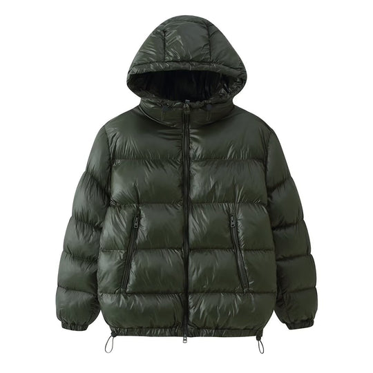 Damen Gesteppte Oversized Thermojacke mit Kapuze und wasserabweisender Oberfläche Shop Nory