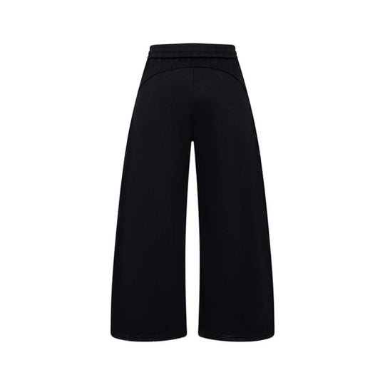 Damen Culotte-Sweatpants mit hohem Bund, Kordelzug und weitem Bein Shop Nory