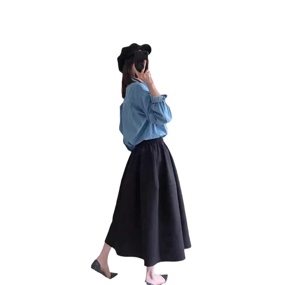 Damen Modische und elegante Faltenrock Shop Nory