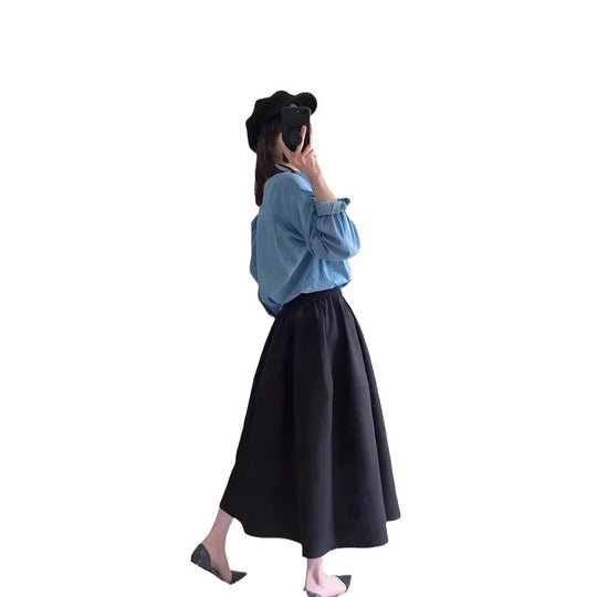 Damen Modische und elegante Faltenrock Shop Nory