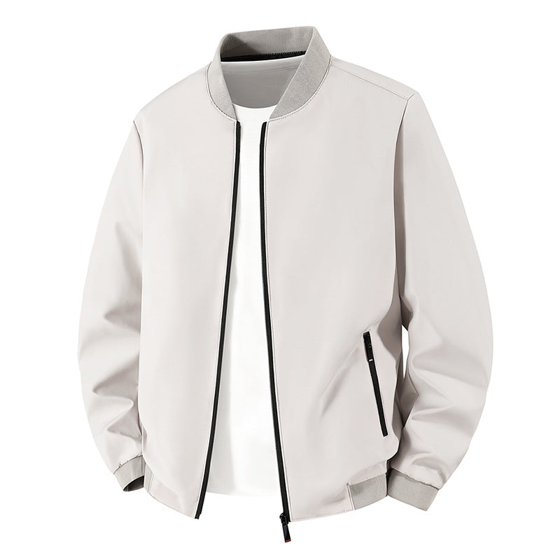 Herren Leichte Bikerjacke mit Stehkragen Shop Nory