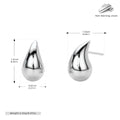 Damen Ohrstecker im eleganten Tropfen-Design Shop Nory