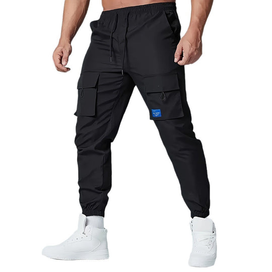 Herren Tapered Cargojogger mit elastischem Bund, Tunnelzug & Mehrfachtaschen Shop Nory