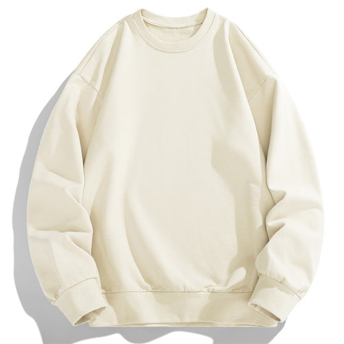 Herren Oversize Rundhals-Sweatshirt mit Rippbündchen und dropped-shoulder Schnitt Shop Nory